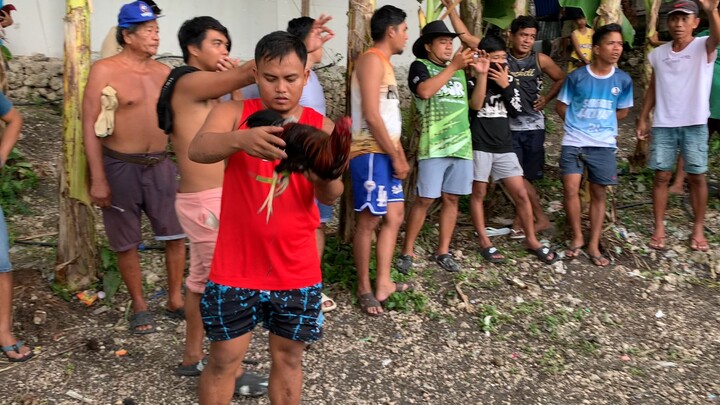 5/10 ang laban.. kinanan ang kalaban..pula tayo.