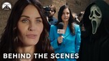 Scream VI | Behind The Scenes w/ Courteney Cox, Jenna Ortega, Melissa Barrera | Paramount Movies