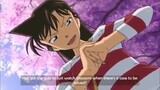 Detective conan Ran angry with her drunkard father HD 720p