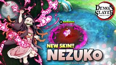 MLBB akan collab dengan Demon Slayer 🤔, ini dia skin NEZUKO yang mungkin akan rilis 🔥‼️