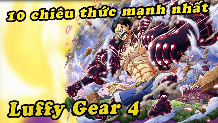 Top 10 Kỹ Năng Mạnh Nhất Của Luffy  Snaker Man Chỉ Top 3