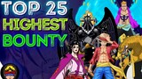 Highest Bounty sa One Piece