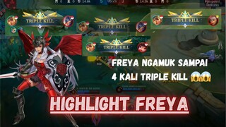 Freya acak acak musuh sampai dibikin trauma 🥶 [ Highlight Freya ]