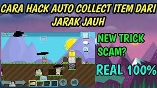 CARA Otomatis COLLECT ITEM DARI JARAK JAUH.  -GROWTOPIA INDONESIA-