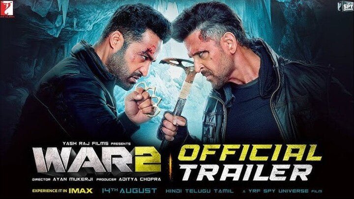 WAR 2 Official Trailer | Telugu | Hrithik Roshan, NTR, Kiara Advani, Ayan Mukerji | YRF Spy Universe