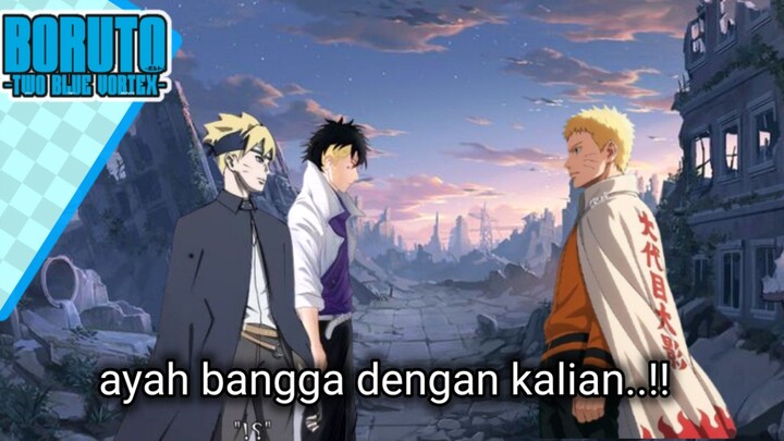 Boruto dan Kembali nya Keluarga Uzumaki-BORUTO TWO BLUE VORTEX-FANFIC