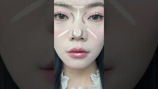 Douyin Nose Contour Tutorial ✨ #beautiful #makeup #douyin #cute