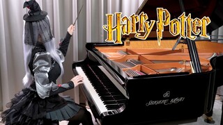 哈利波特经典配乐「海德薇主题曲 Hedwig's Theme」上级难度钢琴演奏 | Harry Potter OST | Ru's Piano