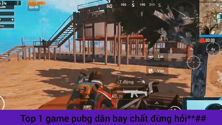 top 1 game pubg dân bay chất đừng hỏi