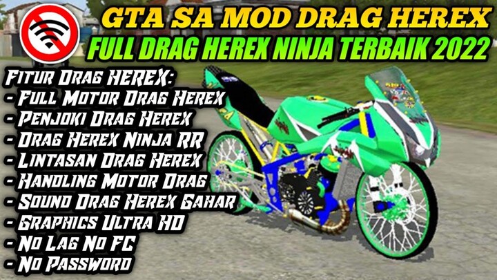 Download GTA SA Lite Full Mod Drag Race Herex Sound Helikopter Terbaru 2022 || GTA SA DRAG