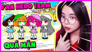 KAMUI BẤT NGỜ CƯỜI NHƯ ĐIÊN VÌ FAN HERO TEAM QUÁ MẶN KHI LƯỚT GROUP FAN HERO TEAM MINI WORLD