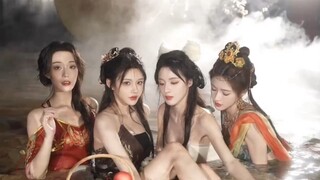 100 beauties dance to a song "Autumn Sorrow and Farewell Love". I have nothing to do today, so I'll 