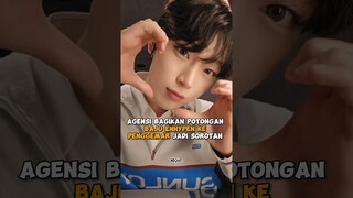 Agensi bagikan potongan baju #enhypen ke penggemar jadi sorotan #shorts #kpop #viral