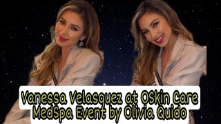 Lovely Miss El Salvador Vanessa Velasquez at OSkin Care MedSpa Event by Olivia Quido