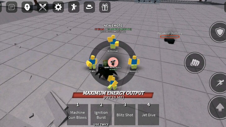 Nah,my combo :p | Roblox | The Strongest Battleground