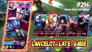 HARDGAME LANCELOT VS YSS, BEATRIX, PHARSA, RAFAELA - LANCELOT MOBILE LEGENDS GAMEPLAY #296