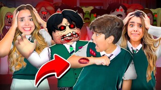 Todos os Alunos da ESCOLA Viraram ZUMBIS! (All Of Us Are Dead) - Roblox