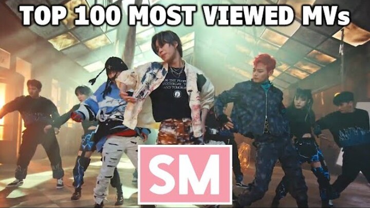 Top 100 MV có lượt xem cao nhất của công ty SM (tính đến tháng 11 năm 2021)