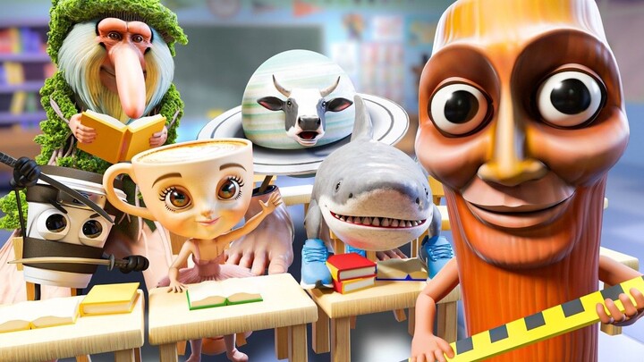 TRALALERO TRALALA at SCHOOL! Italian Brainrot Animation (1080p,