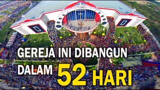 Banyak yang Terima Kristus, India Bangun Gereja Raksasa Dalam 52 Hari - 'Calvary Temple'
