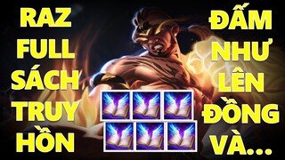 Đồng đội kêu mid lên sách RAZ nghe lời chơi full sách đấm như x6 sức mạnh đầu game và cái kết