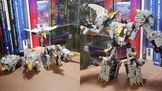 传世进化核心级龙焱王,飞标,Scarr实物展示和概念设定 [变形金刚Legacy遗产甲龙斯卡尔伤痕猛击]