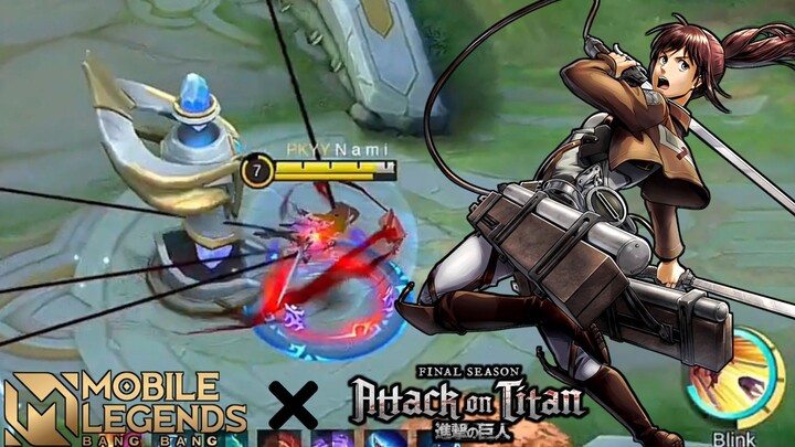 Review Skin Aot Fanny X Sasha, Efek Kabelnya Keren Banget Coyy!🤩 - Mobile Legends