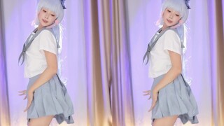 【鱼子酱】《桃花旗袍》神里绫华喜茶JK限定 直播跳舞录屏