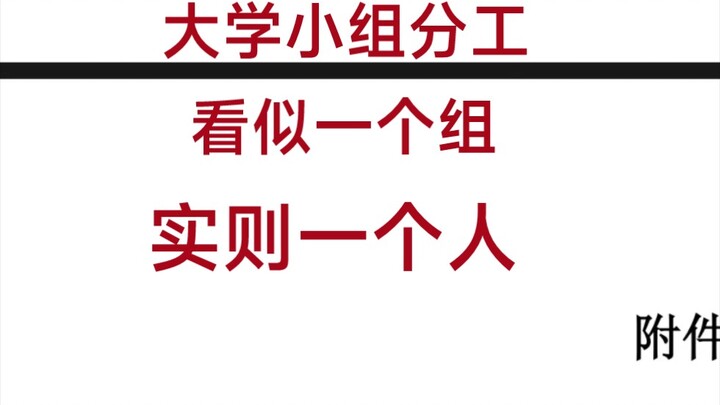 การแบ่งหน้าที่ในกลุ่มมหาวิทยาลัย: เรื่องราวอันน่าเศร้า