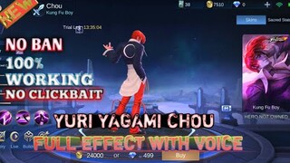 Script Skin Chou Kof Full Effect With Sound