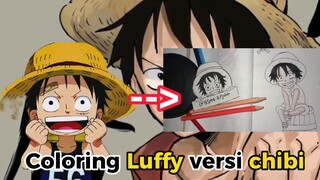 Colloring luffy chibi //FAMTHR