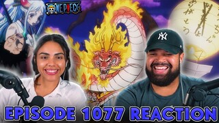 WANO IS FINALLY FREE! One Piece Episode 1077 REACTION