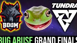 BOOM vs Tundra — ข้อบกพร่องใน Grand Finals