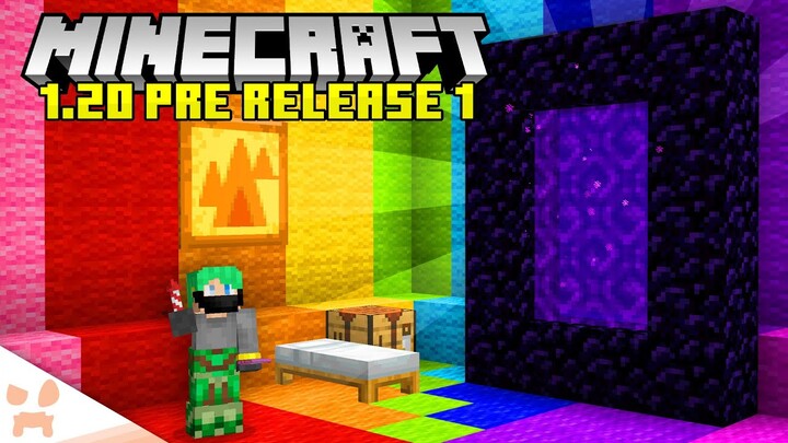 UPDATE SOON!! Portal Upgrade, Wool Buffs, & More - Minecraft 1.20 Pre Release 1