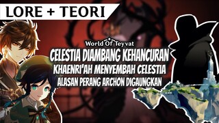 [LORE+TEORI] CELESTIA diambang KEHANCURAN & Cikal bakal bangsa KHAENRI'AH | Genshin Impact Indonesia