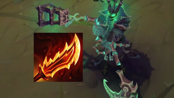 "If you build the Lich Bane, even Thresh can go wild!"