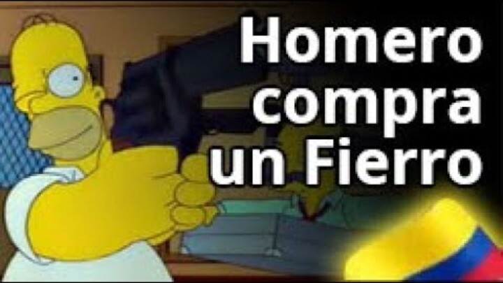 Homero compra una pistola (Doblaje Colombiano)
