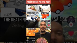 Which #anime/#manga item is the most iconic? #naruto #bleach #onepiece #dragonball #pokemon #shorts