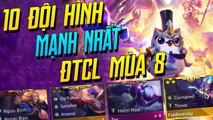 LEO RANK THẦN TỐC VỚI 10 ĐỘI HÌNH MẠNH NHẤT ĐTCL MÙA 8! TFT BẢN 12.23! | iLoda