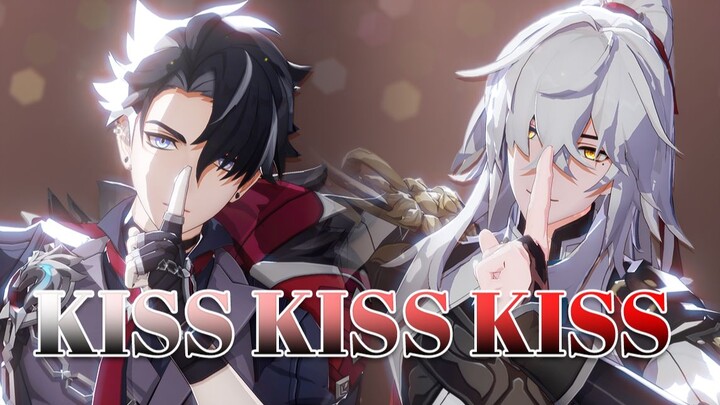 【Leoslie & Jingyuan|4K】♥KISS KISS KISS♥ (ซีรีส์ตัวละครที่เพิ่มขึ้น CV)