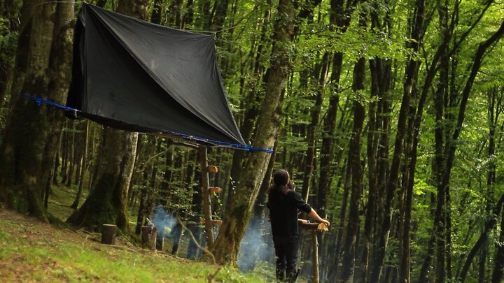 2 Day on the Tree .Cooking . Build