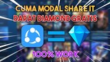 DIAMOND GRATIS MODAL SHARE IT | CARA MUD4H MENDAPATKAN DIAMOND TERBARU 2020 TANPA SYARAT