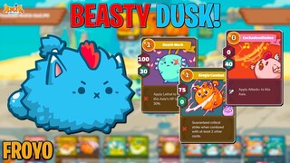 TOP RANK Cuckoo + Ronin Combo! (Aqua Dusk Plant Gameplay) - AXIE INFINITY