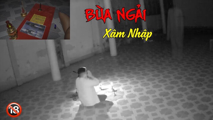 BÙA NGẢI Đáng Sợ Xâm Nhập Vào Ngôi Chùa Hoang | Phim Ma - Roma Vlogs