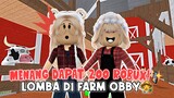 YANG MENANG DAPAT 200 ROBUX!!😍✨ Lombaa di Farm Obby !👩‍🌾 | Roblox Indonesia 🇮🇩 |