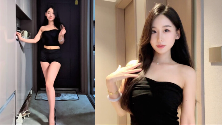 Super popular leg sweep dance, catch the last train ~ (meaty version)