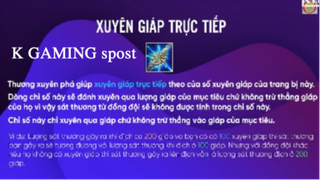 99% người chơi Liên Quân không hiểu về Giáp, Giảm Giáp và Xuyên Giáp |K GAMING spost|