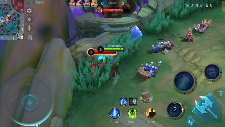 Badang Fals damage '20 kill