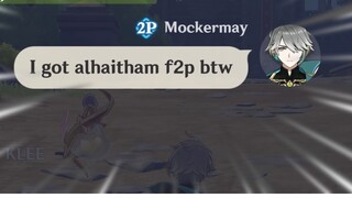 How I use Alhaitham in Genshin Impact