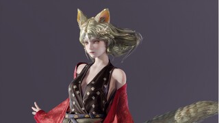 米凯拉是狐狸精【老头环MMD】